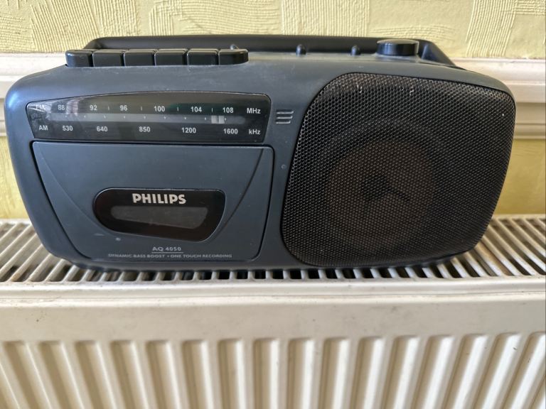 A PHILIPS Radio and Cassette recorder 