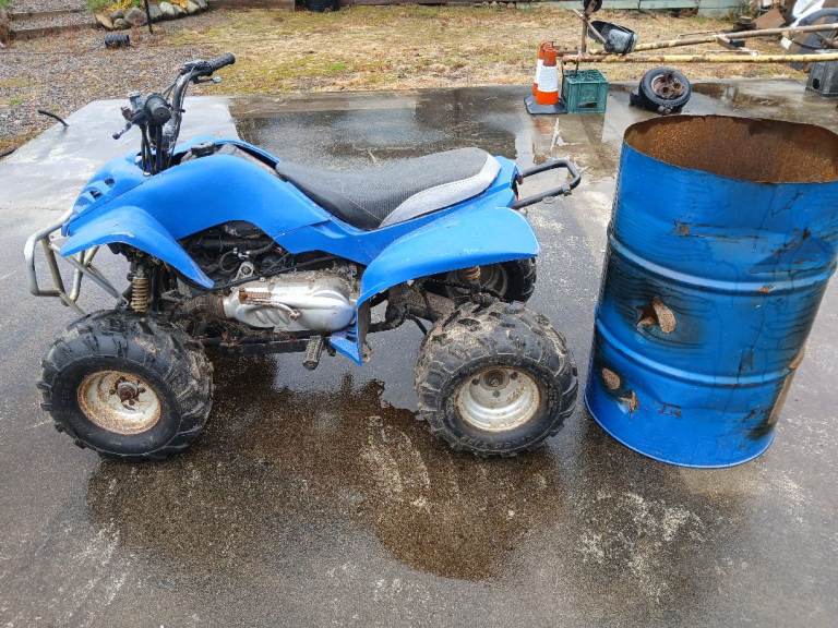 Petrol auto quad bike