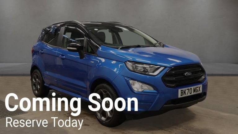 2020 Ford Ecosport 1.0 EcoBoost 125 ST-Line 5dr HATCHBACK PETROL Manual