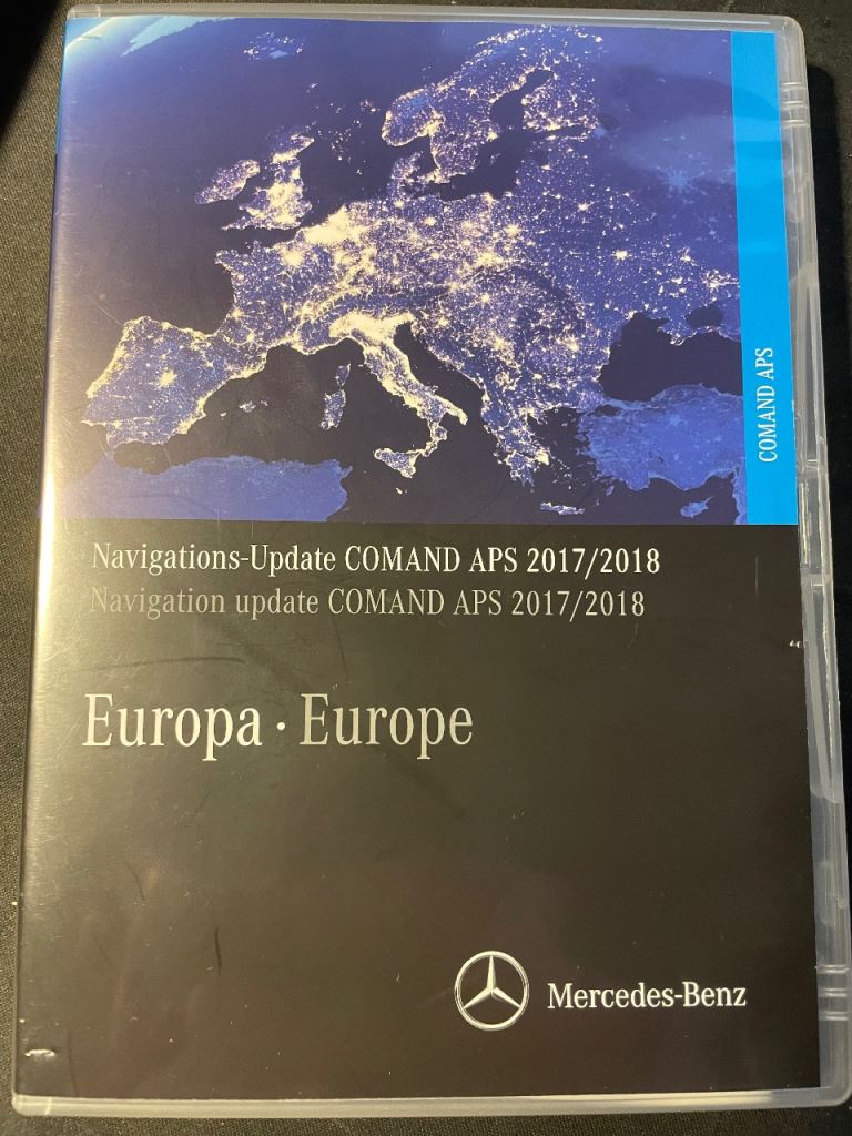 COMAND APS 2017/18 SATELLITE NAVIGATION UPDATE
