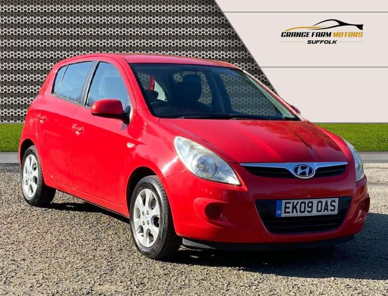 2009 Hyundai i20 1.2 Comfort 5dr HATCHBACK PETROL Manual