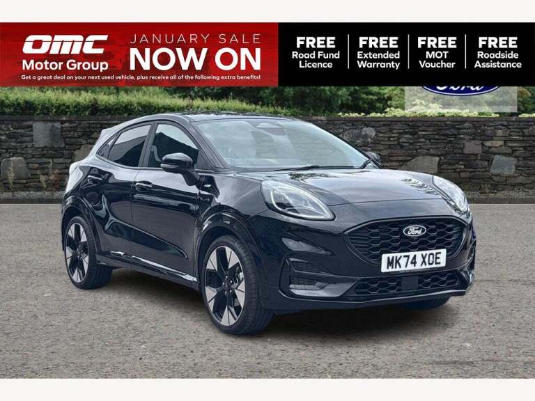 2024 Ford Puma 1.0 EcoBoost Hybrid mHEV ST-Line X 5dr HATCHBACK Petrol/Electric Hybrid Manual