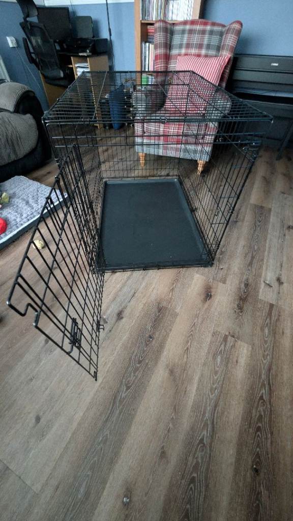 Large single door dog crate - COLLECTION ONLY! 
