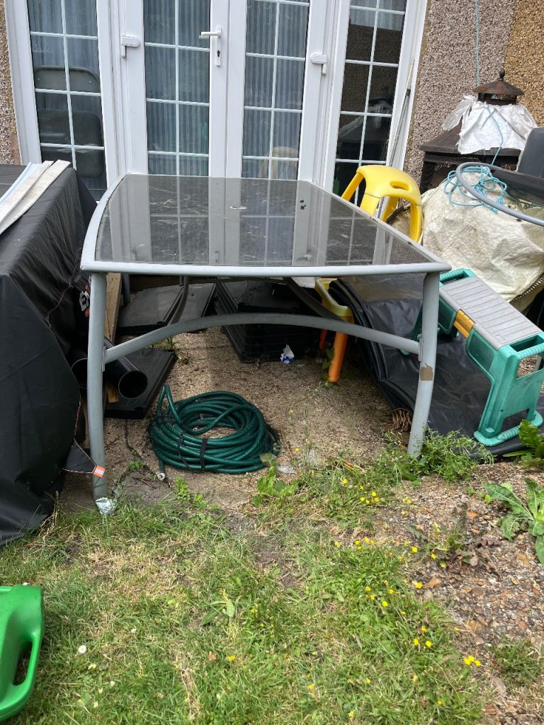 Glass Patio/Garden Table