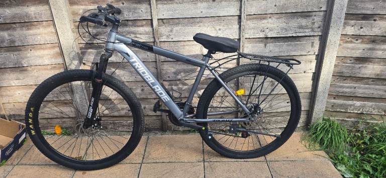 TROBLADE Mountain Bike – Grey, Good Condition