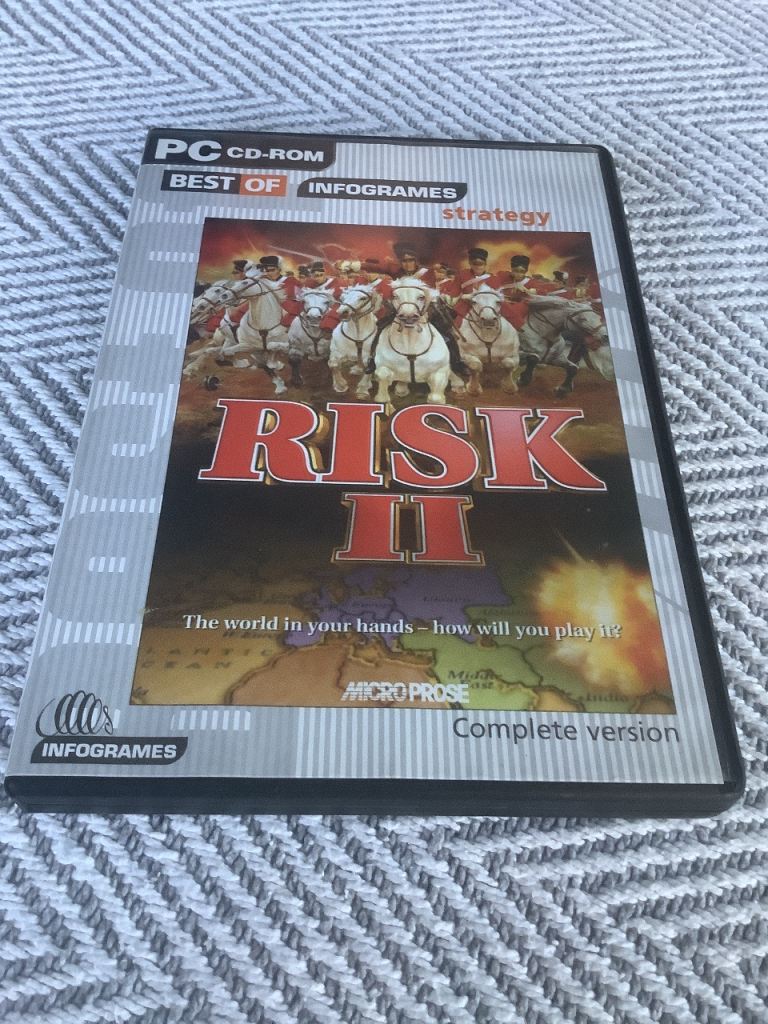 PC CD-ROM Game: Risk II by Infogrames – Complete Version