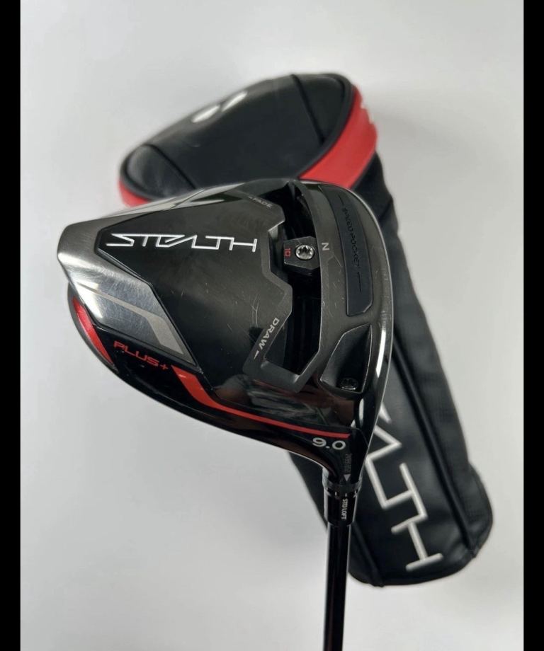 Taylormade Stealth Plus Driver / 9 Degree / Stiff Flex KaiLi White 60 Shaft