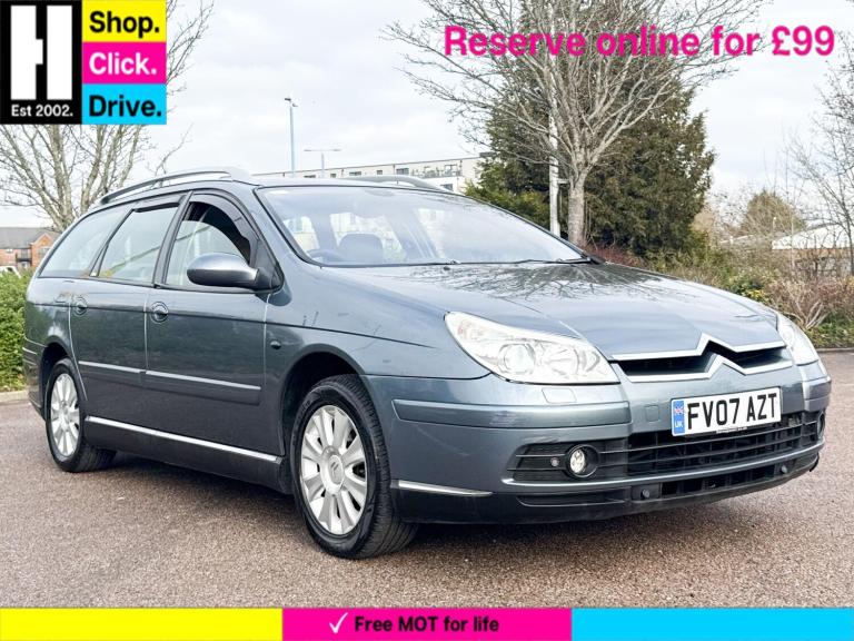 2007 Citroen C5 2.2 HDi 16V Exclusive Estate 5dr Diesel Automatic (194 g/km, 168 bhp) ESTATE Dies...