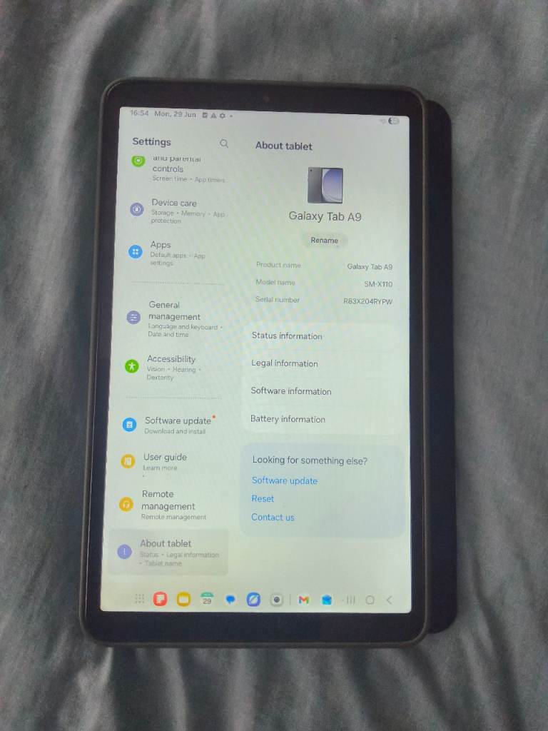 SAMSUNG GALAXY TAB A9 