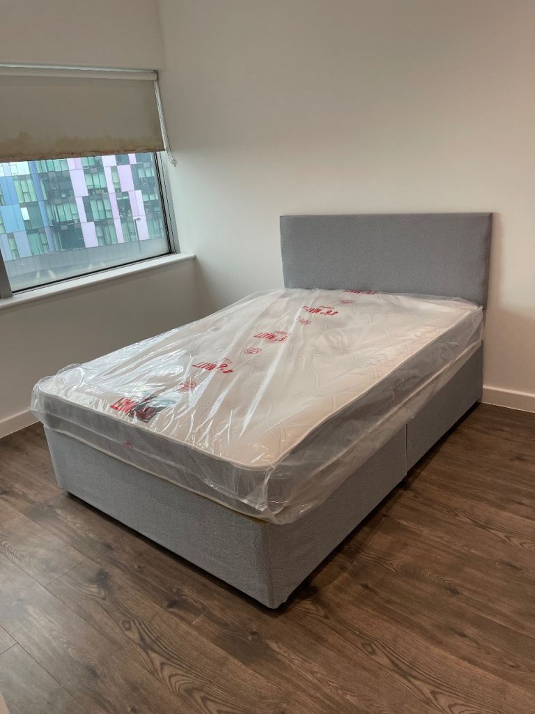 DOUBLE DIVAN BED INC MATTRESS