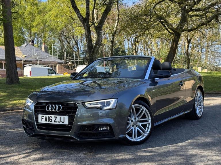 2016 Audi A5 2.0 TDI 190 S Line Special Edition Plus 2dr CONVERTIBLE DIESEL Manual