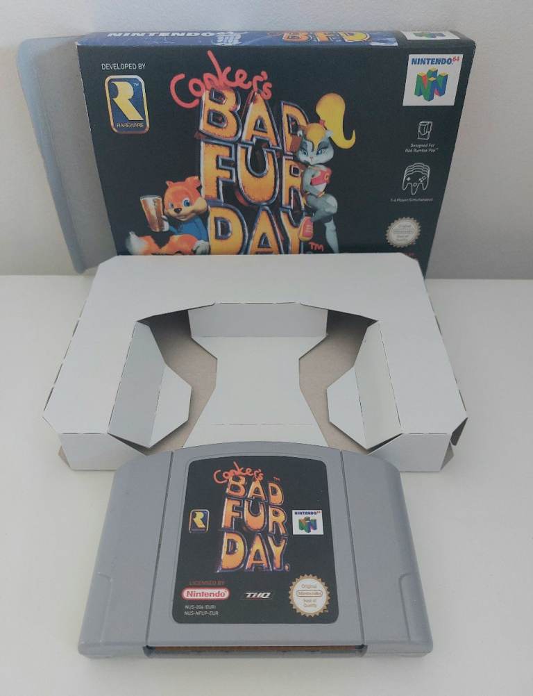 Conkers Bad Fur Day for Nintendo N64 