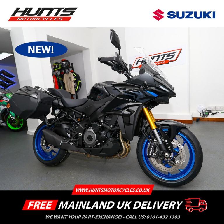 NEW Suzuki GSX-S1000GX+. Sparkle Black. £12,999 On The Road (No Added Fees!)