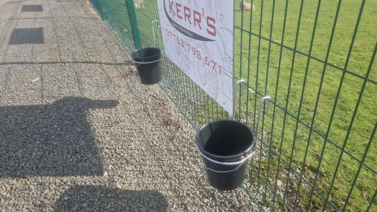 New galvanised bucket holders & bucket suit lambing pens farm tractor 
