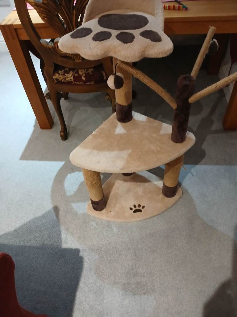Cat play tower