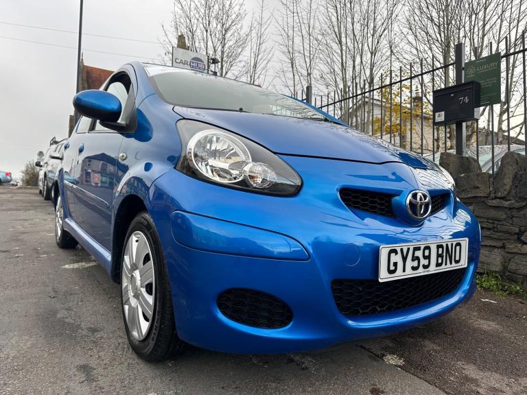 2009 Toyota Aygo 1.0 VVT-i Blue Hatchback 5dr Petrol Manual Euro 4 (67 bhp)