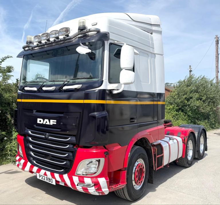 2016 DAF XF510 6X2 TRACTOR UNIT SLEEPER CAB SATNAV A/C HEAD HORSE EURO-6 