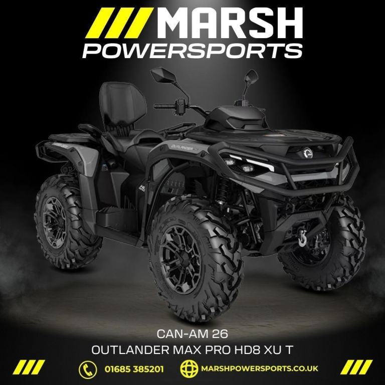 Can-Am Outlander Max Pro HD8 XU T 2026 - Can-Am Dealer - Reserve Now!