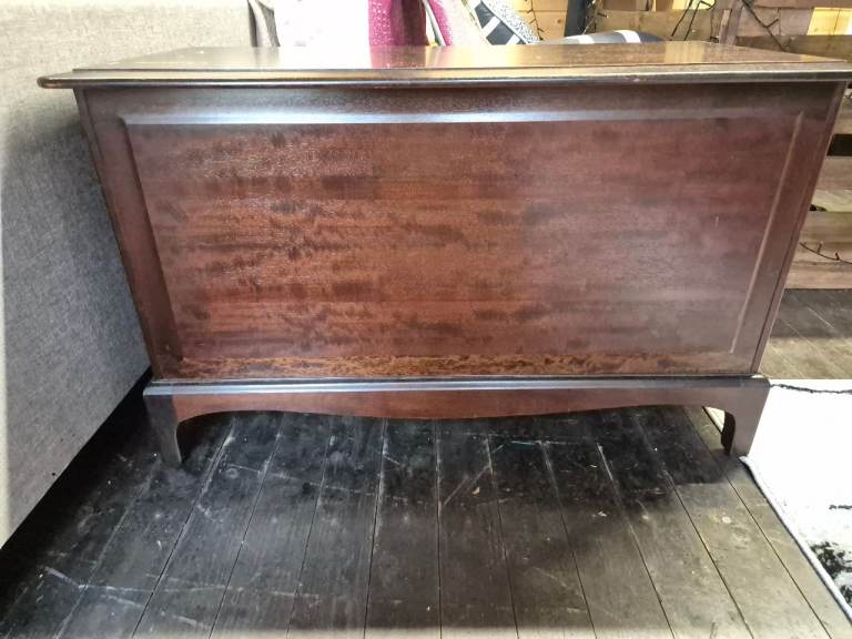 Vintage Retro Style STAG Ottoman Blanket Box Trunk Seat