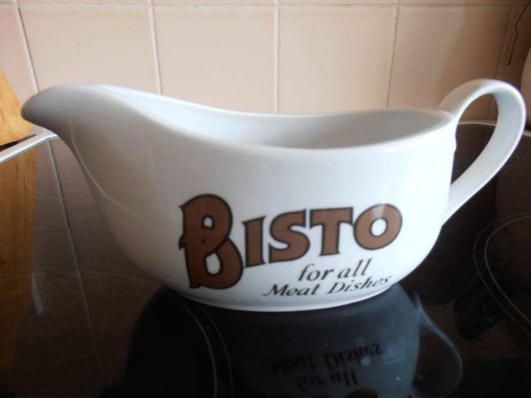 AHH BISTO -  Gravy Boat from the ROBERT OPIE  collection.