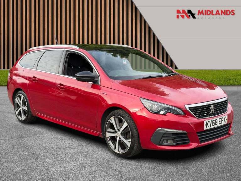 2018 Peugeot 308 SW 1.5 BlueHDi GT Line Euro 6 (s/s) 5dr Estate Diesel Manual