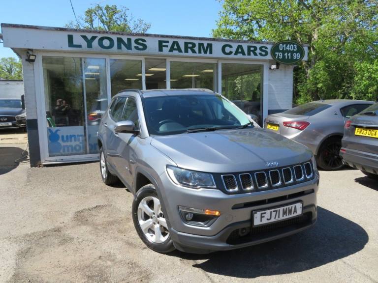 2021 71 JEEP COMPASS 1.4T MULTIAIRII GPF LONGITUDE SUV 5DR PETROL MANUAL EURO 6 