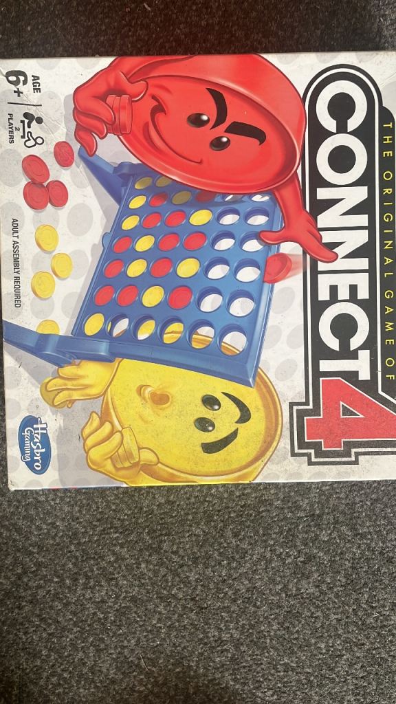 Hasbro Connect 4  Strategy Board Game - 4 in a Row Game Complete 