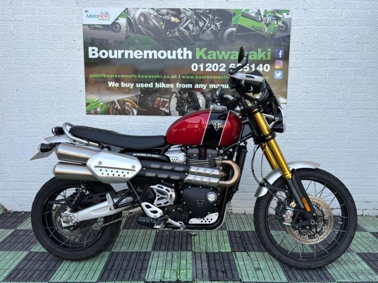 2023 Triumph Scrambler 1200 1200 XE Modern Classics X-ring Euro 5