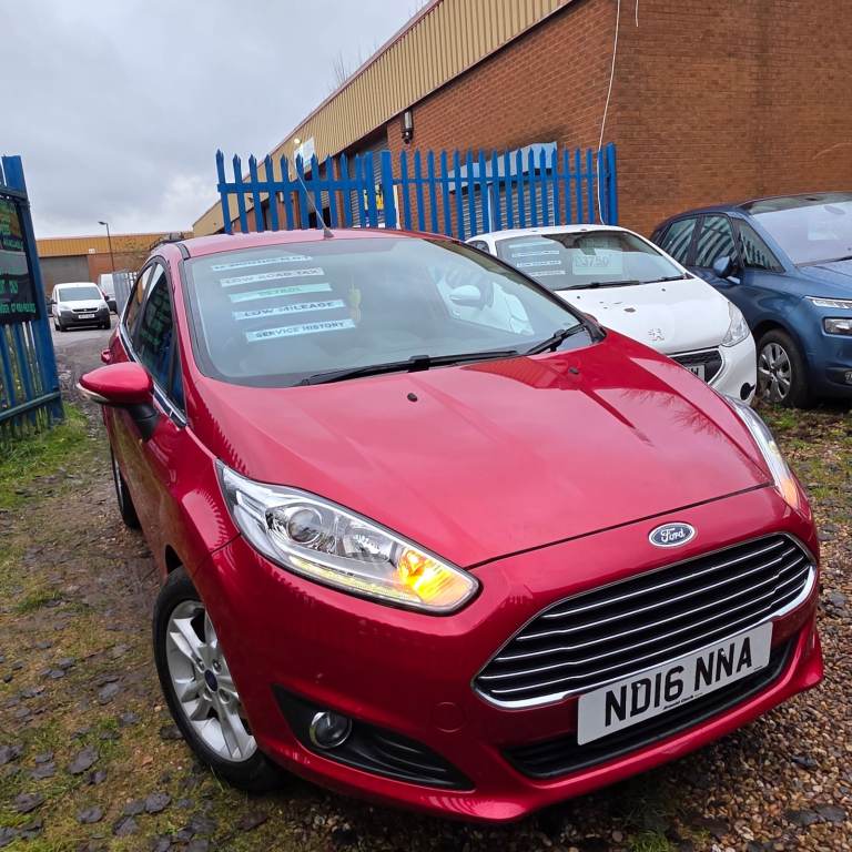 FORD FIESTA FACELIFT MK7 ZETEC TURBO 1.0 PETROL 100 BHP YEAR 2016 ONLY 45K MILES 12 MONTHS MOT!!!