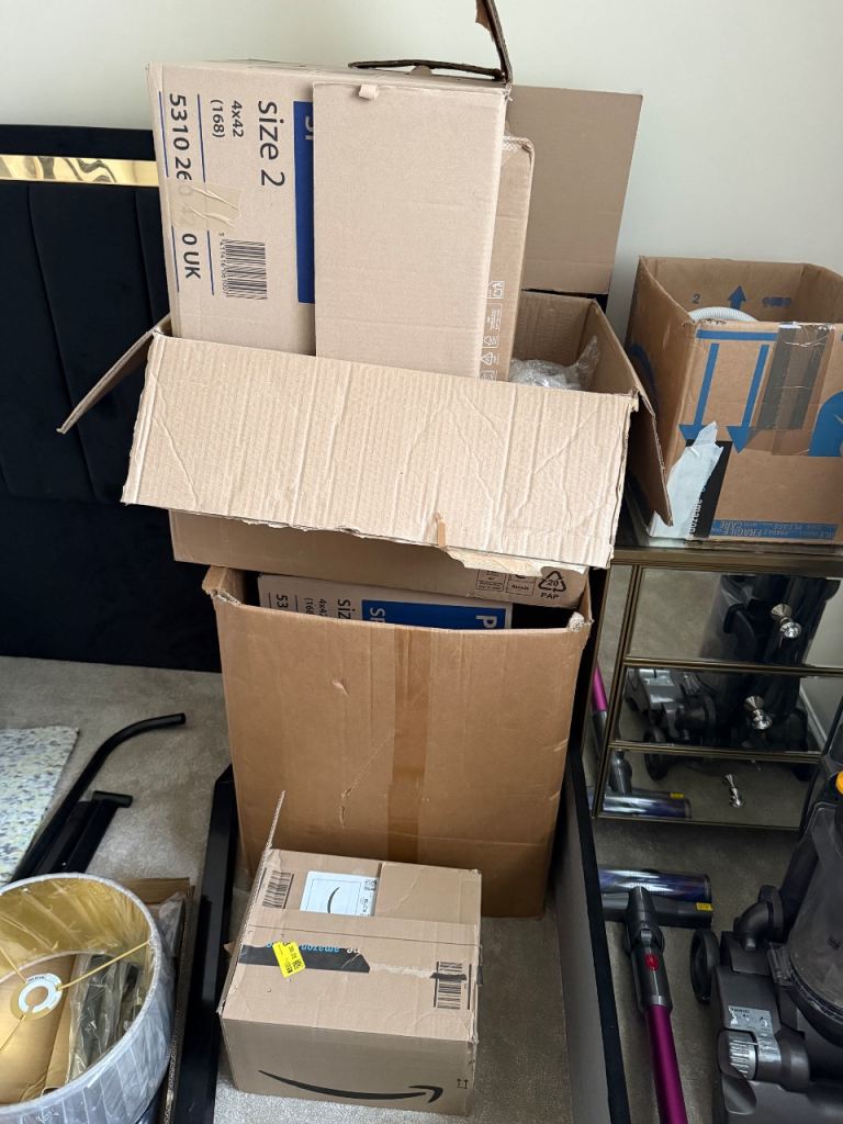 Free cardboard boxes