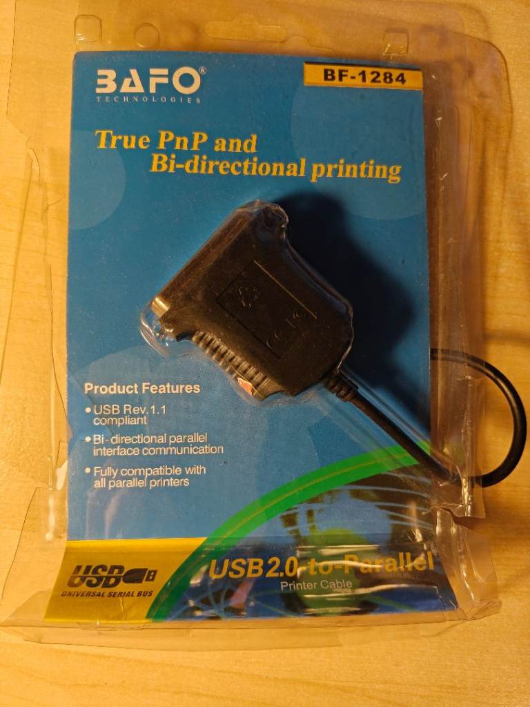  USB to parallel port adapter