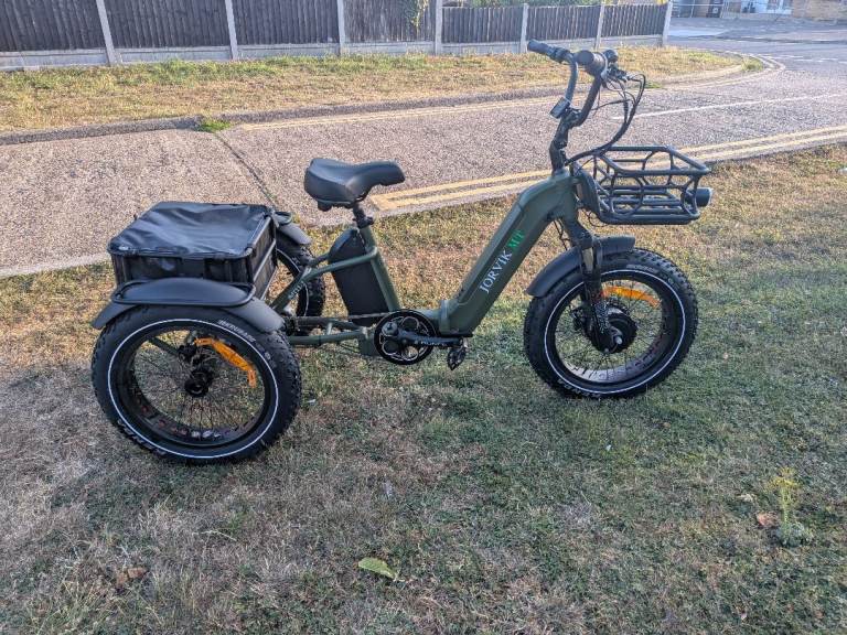 Jorvik JMT11-7 Folding Electric Tricycle,Dual Battery, BRAND NEW, DELIVERY POSSIBLE 