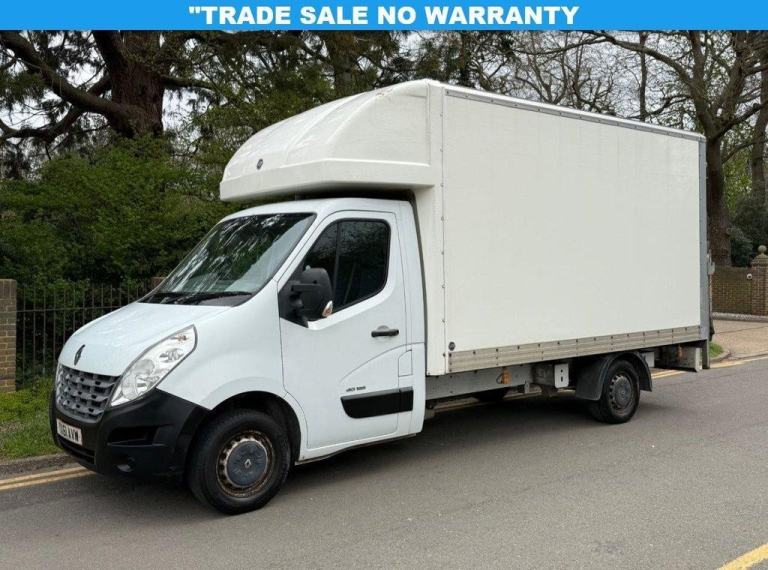 2011 61 RENAULT MASTER 2.3 DCI 35 125BHP PLATFORM CAB FWD L3 H1 LWB LUTON VAN WI