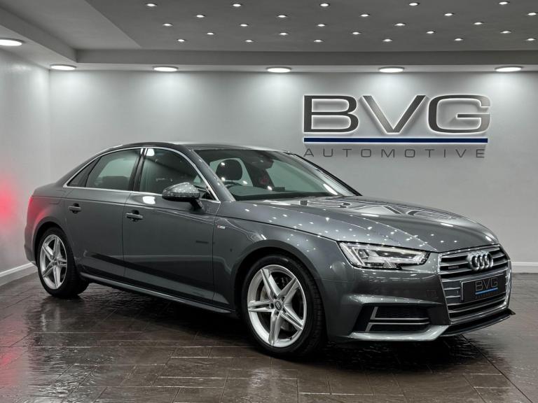 2018 Audi A4 2.0 TFSI S line S Tronic quattro Euro 6 (s/s) 4dr SALOON Petrol Automatic
