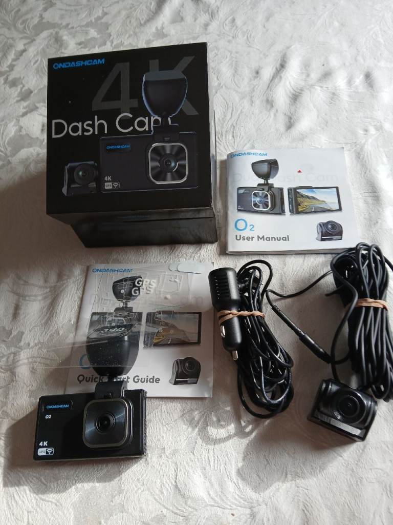 4K Dual Dashcam - Reduced due to no shows
