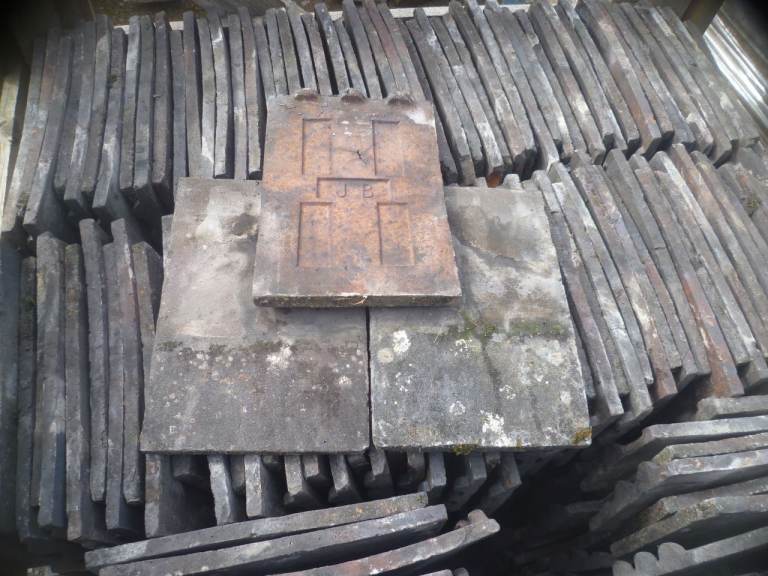 Staffordshire Blue Roofing Tiles  Slates Ridges Chimney pots Etc 