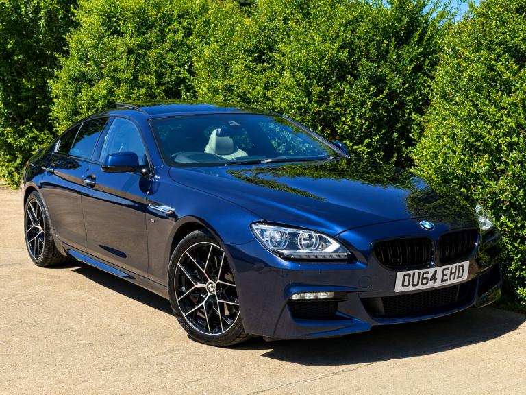 2014 64 BMW 640d M SPORT GRAN COUPE AUTOMATIC 313BHP BLUE 3.0 DIESEL