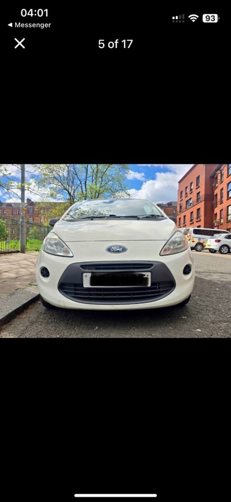 Ford, KA, Hatchback, 2010, Manual, 1242 (cc), 3 doors