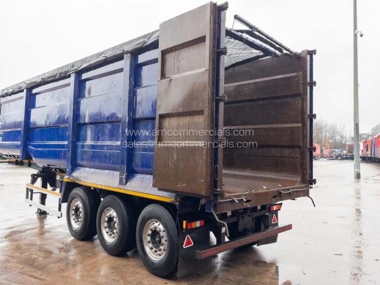 SWAN ST338 80ydÂ³ SCRAP TIPPER TRAILER 