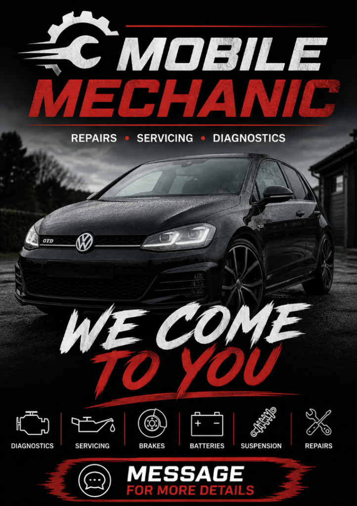 Vw Skoda Audi Vauxhall Seat Ford etc mechanic