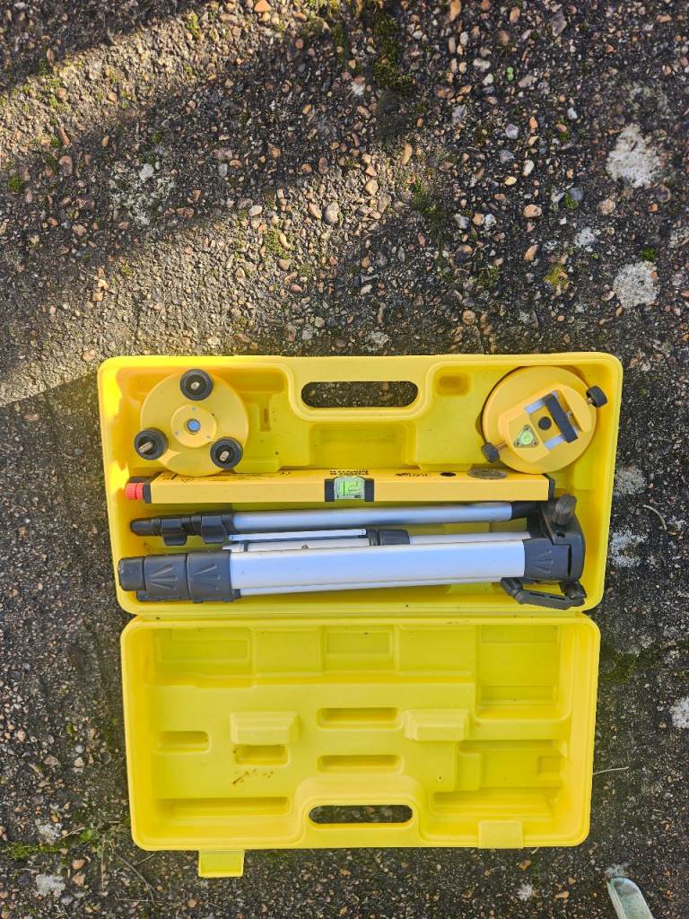 brand new laser tool kit in case
