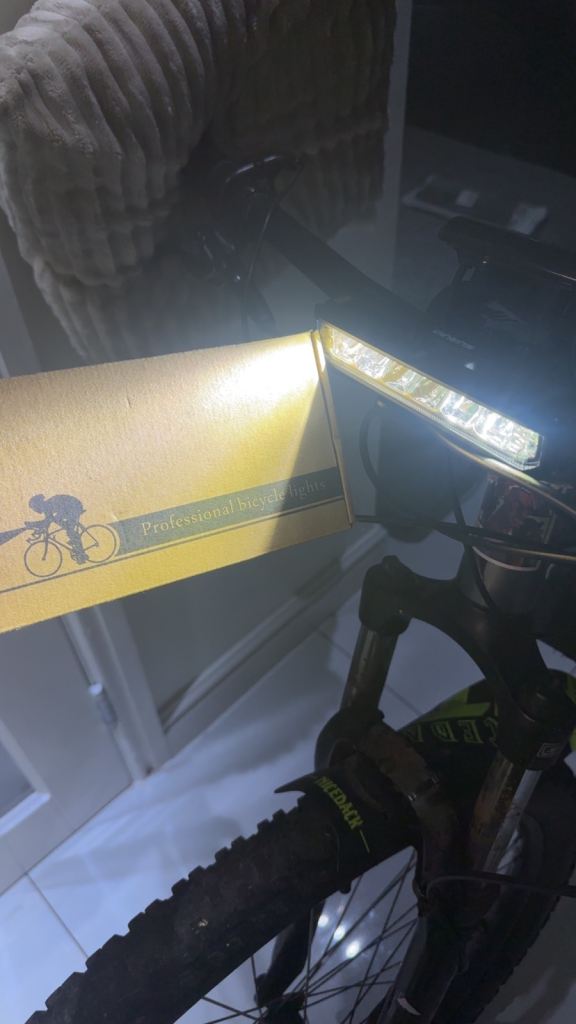 Ebike light bar