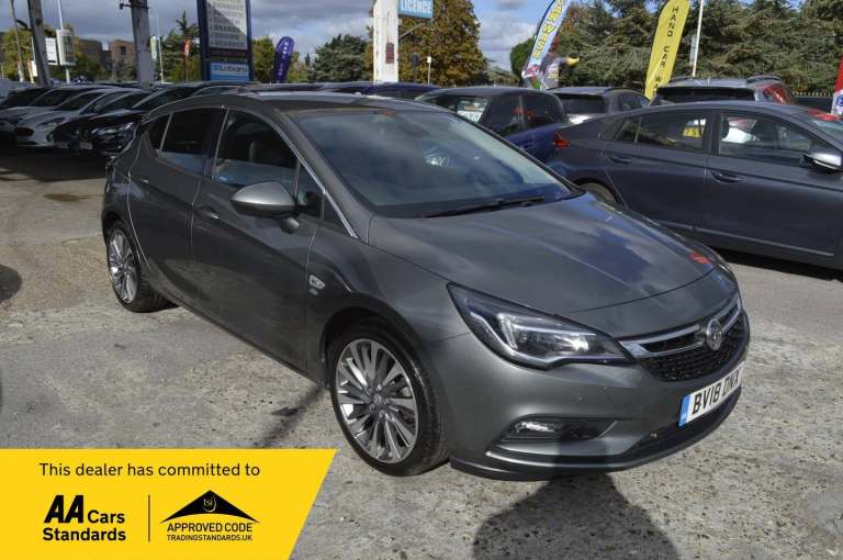2018 Vauxhall Astra 1.4T 16V 150 Elite Nav 5dr 2018 PETROL  Auto SAT NAV ONE OWNER  HATCHBACK Pet...