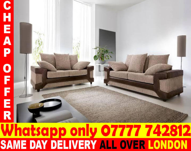 - FREE DELIVERY -L Shape sofa 3 seater and 2 seater (rvtbyn