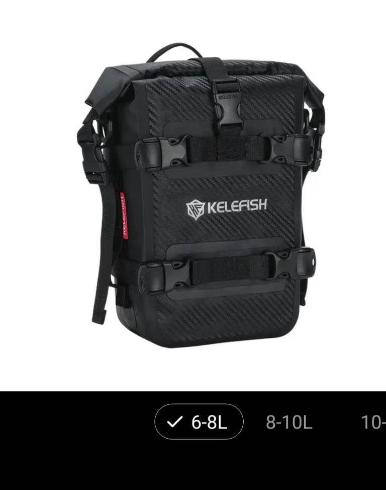 Motorbike frame bag