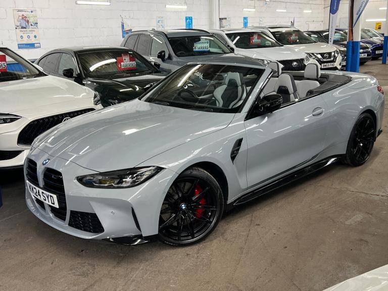 2024 BMW M4 M4 xDrive Competition M 2dr Step Auto CONVERTIBLE PETROL Automatic