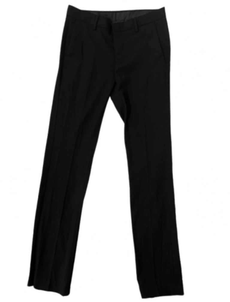 Men’s Topman Black Slim Stretch Textured Suit Trousers W28 L30