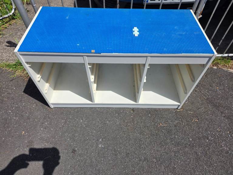 Ikea Trofast storage unit with lego plates