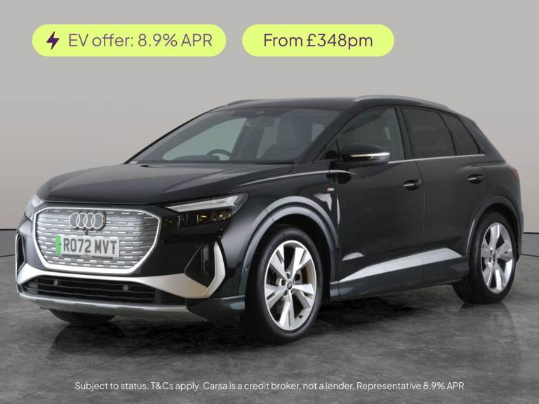 2022 Audi Q4 e-tron 150kW 40 82kWh S Line 5dr Auto [C+S] - CARPLAY - LED - REVERSE CAM Suv Electr...