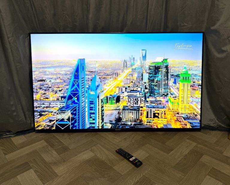 Sharp 55” Android 4K Smart TV , £190.00 for Sale in Aberdeen | Gumtree